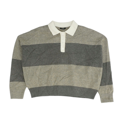 Multi Color Block Pullover Sweater