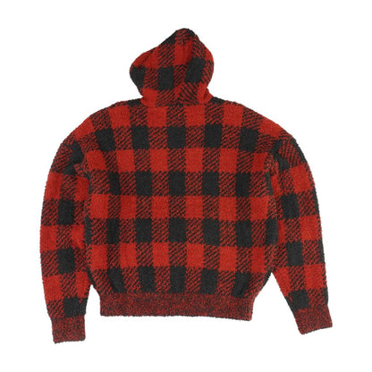 Red Check Hoodie