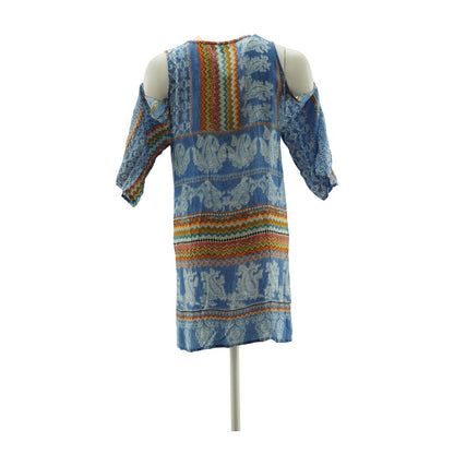 Blue Misc Mini Dress