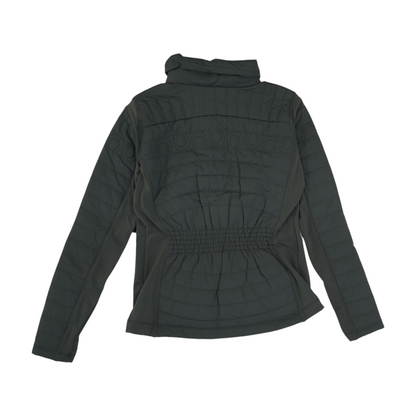 Gray Solid 1/4 Zip Pullover