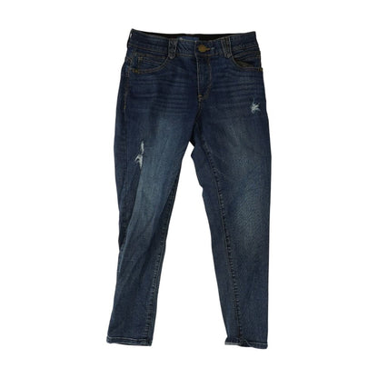 Blue Mid Rise Jeans