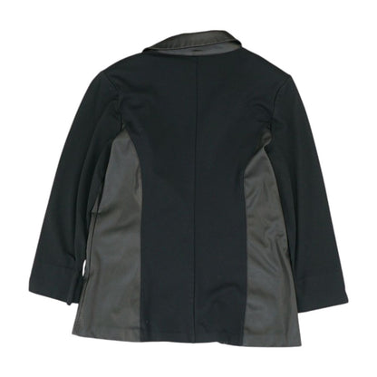 Black Solid Blazer