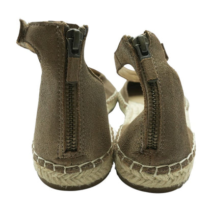 Brown Espadrille Flats