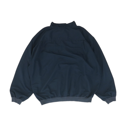 Navy Solid 1/4 Zip Pullover