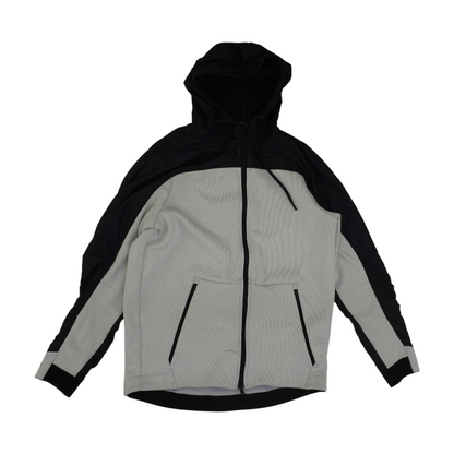 Gray Color Block Jacket