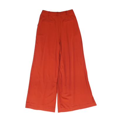 Red Wide Leg Pants