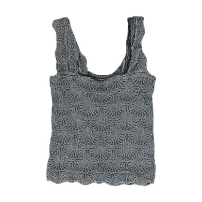Gray Solid Pajama Top