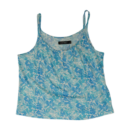 Blue Floral Blouse