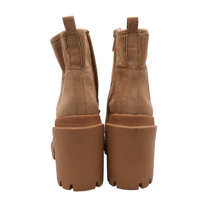 Tan Emalee Ankle Boots