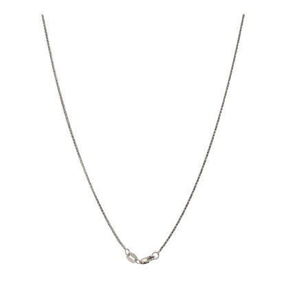 1/3 ctw 14K White Gold Diamond Pendant Necklace