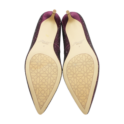 Burgundy Pump Heels
