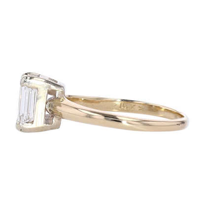 5/8 ozt 14K Two-Tone Gold Diamond Engagement Ring