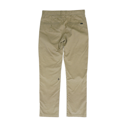 Beige Regular Pants