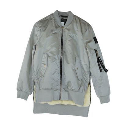 Gray Bomber Jacket