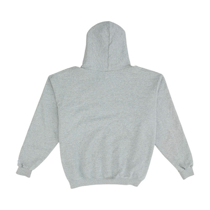 Gray Graphic Hoodie Pullover