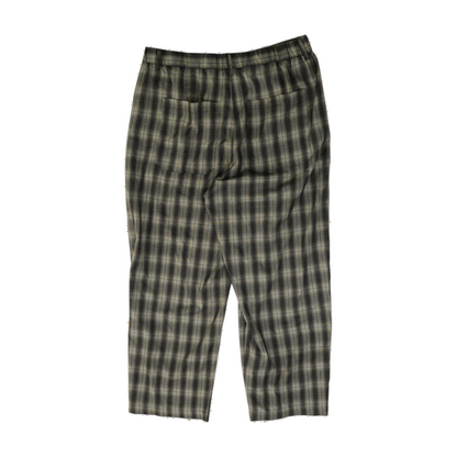 Gray Plaid Pants