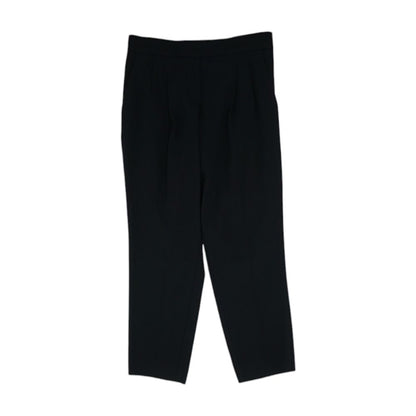 Black Solid Dress Pants