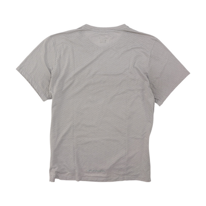 Gray Solid Active T-Shirt