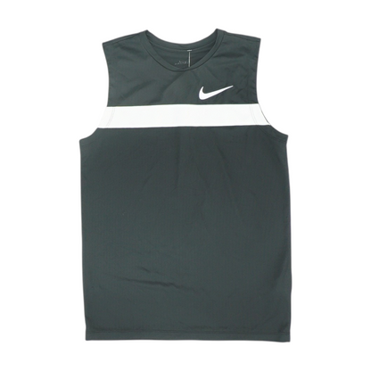 Black Color Block Active Tank