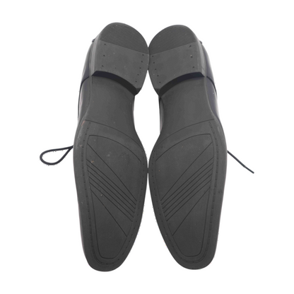 Black Lace-Up Dress Shoes