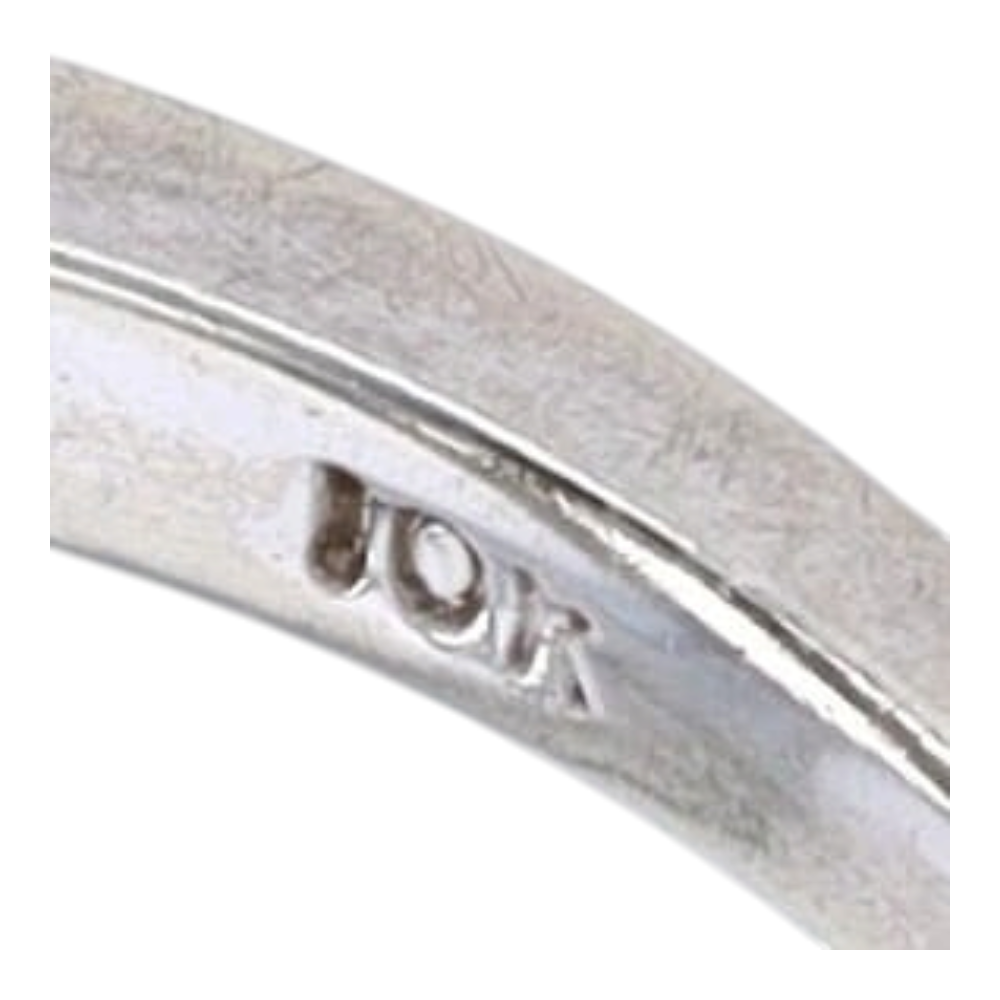 1/10 ctw 10K White Gold Diamond Fashion Ring