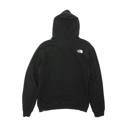 Black Solid Hoodie Pullover