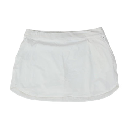 White Mini Skort
