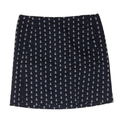 Natural Titanium Print Mini Skirt