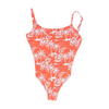 Roxy Orange Tropical One-Piece – Image 1