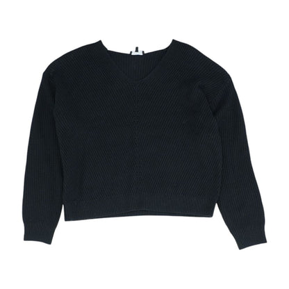 Black V-Neck Sweater