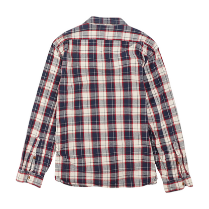 Multi Plaid Long Sleeve Button Down