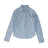 Blue Check Button Down