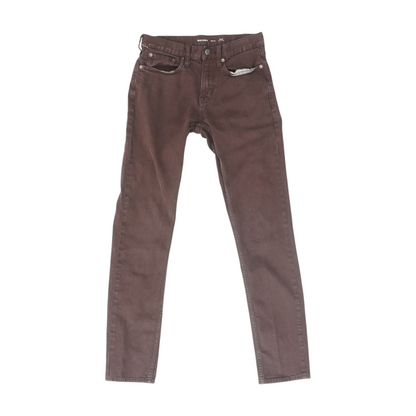 Burgundy Slim Jeans