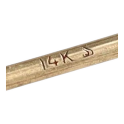 3/4 ctw 14K Yellow Gold Diamond Stud Earrings