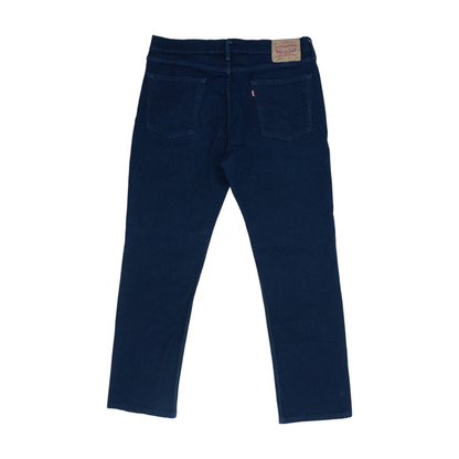 514 Navy Straight Jeans