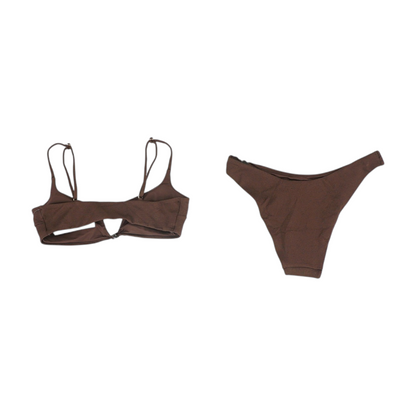 Brown Two-Piece