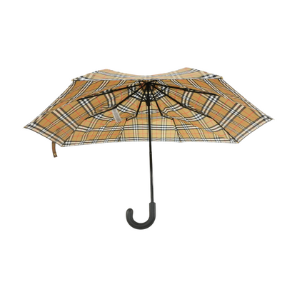 Archive Beige Trafalgar Check Umbrella