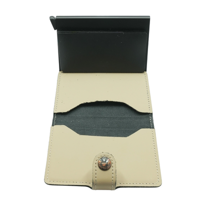 Beige Cardholder Wallet