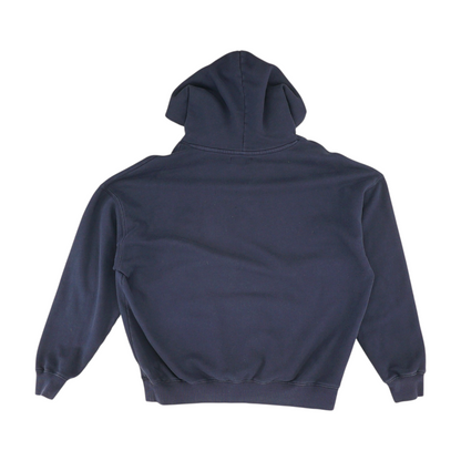 Navy Solid Hoodie Pullover