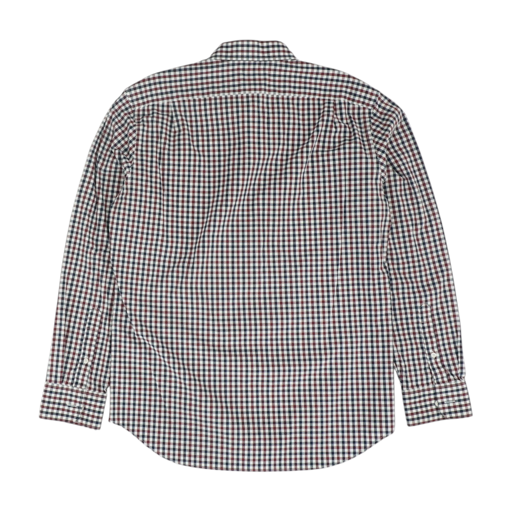 Multi Check Long Sleeve Button Down