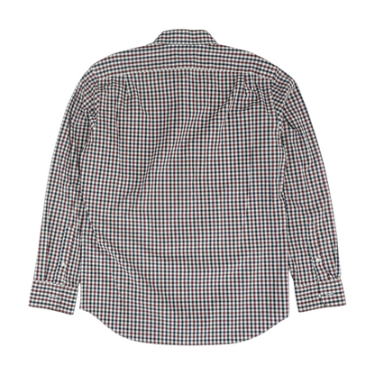 Multi Check Long Sleeve Button Down