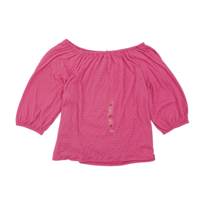 Pink Plus Size Blouse