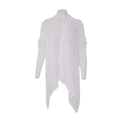 White Cardigan Sweater