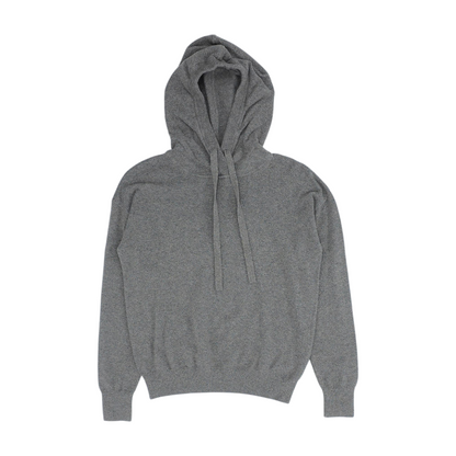 Brown Solid Hoodie Pullover