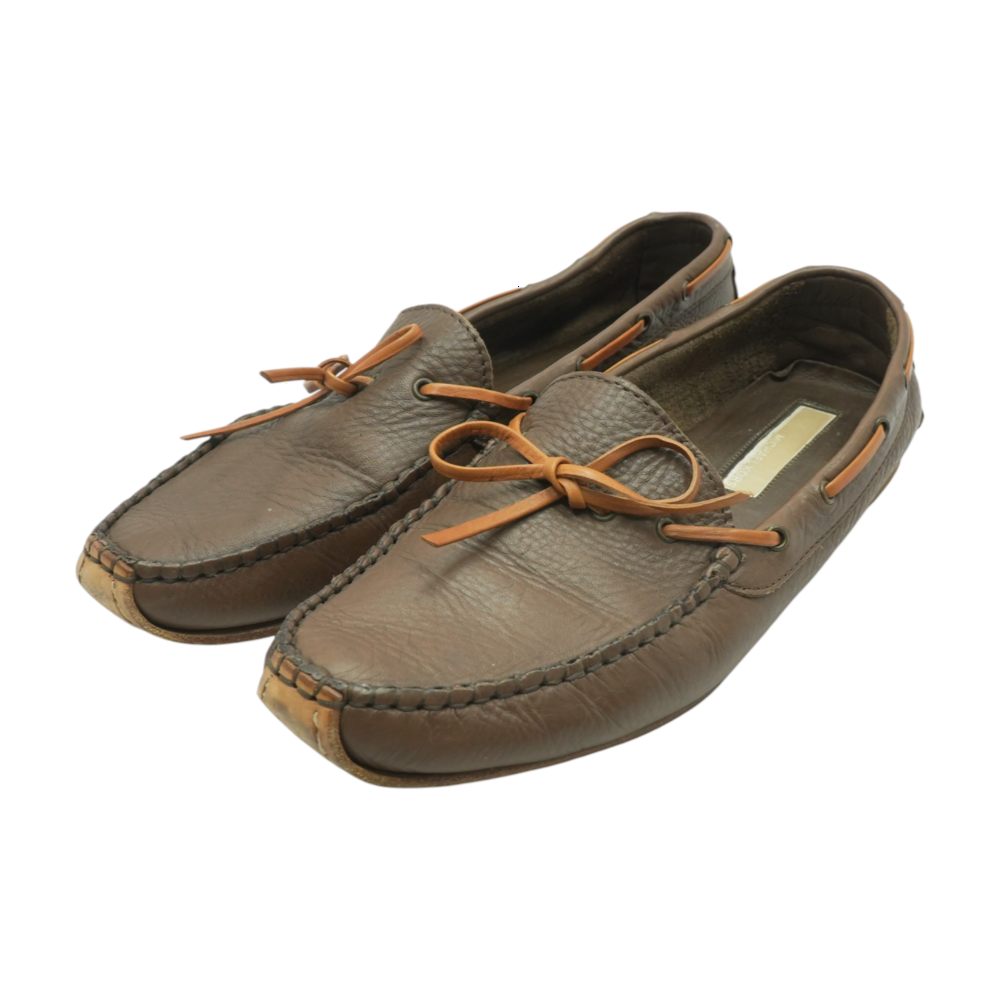 Brown Slip-On Flats