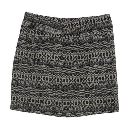 Black Misc Mini Skirt