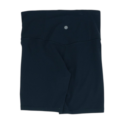 Black Solid Active Shorts