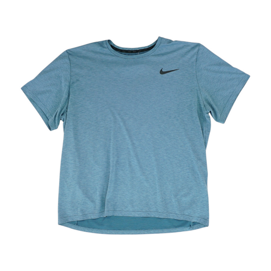 Blue Solid Active T-Shirt