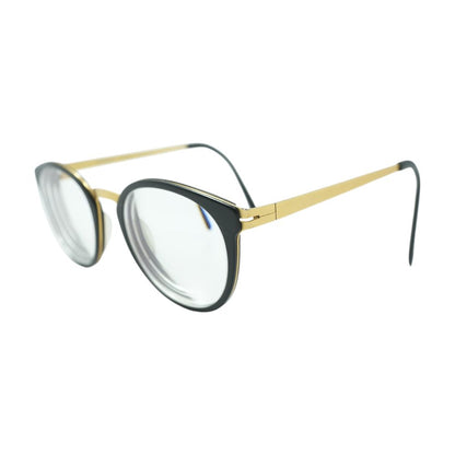 Gold 4509 Round Unknown Prescription Eyeglasses