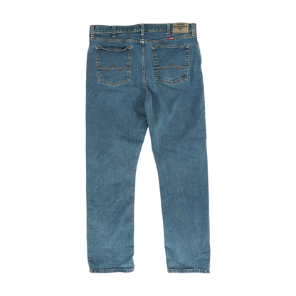 Navy Straight Jeans